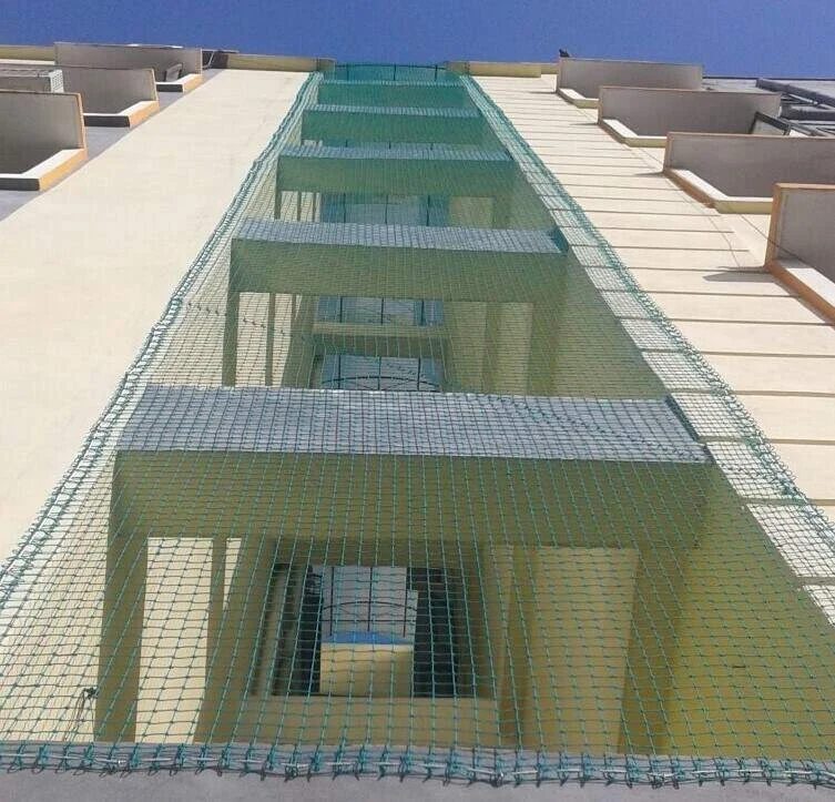 Duct Area Safety Nets installation